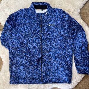 Luxury KJUS WINDBREAKER for Skiing or Golf Men’s 2XL Blue